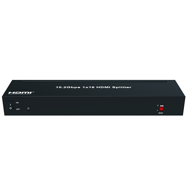 اسپلیتر 16 پورت HDMI v1.4b با کیفیت 4K@30Hz(4:2:0)  قابلیت EDID فرانت