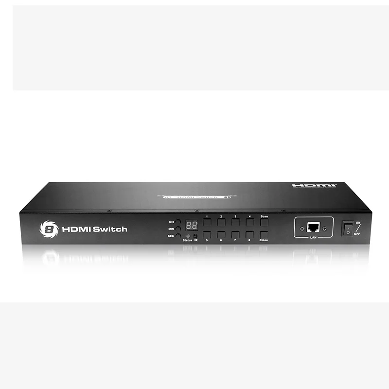 سوئيچ 8 پورت HDMI با ریموت کنترل لیمستون