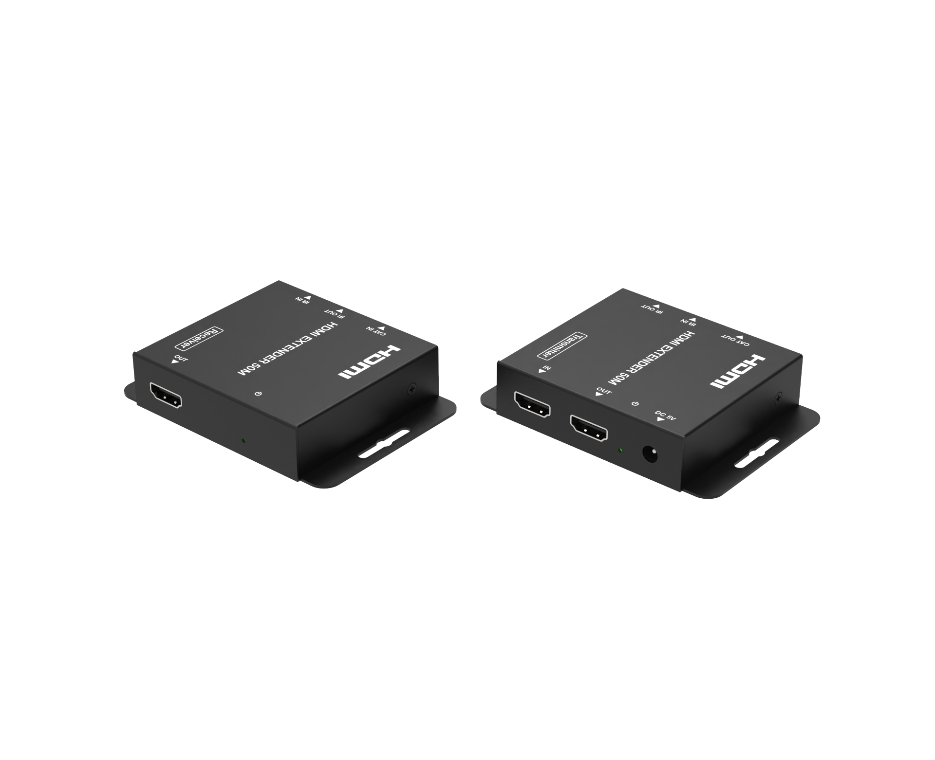 افزایش HDMI روی شبکه تا 50 متر با خروجی Loop و پشتیبانی از ARC + ریموت دوطرفه  فرانت