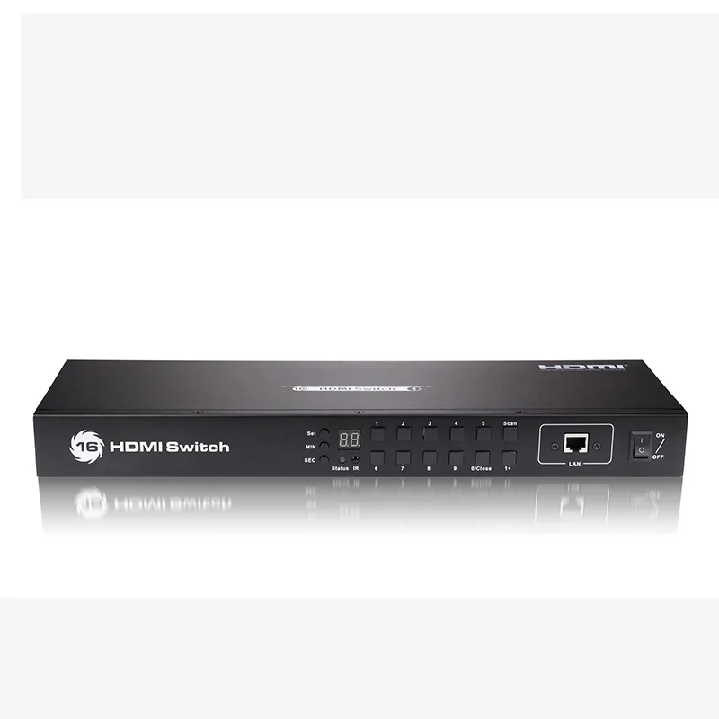 سوئيچ 16 پورت HDMI با ریموت کنترل لیمستون