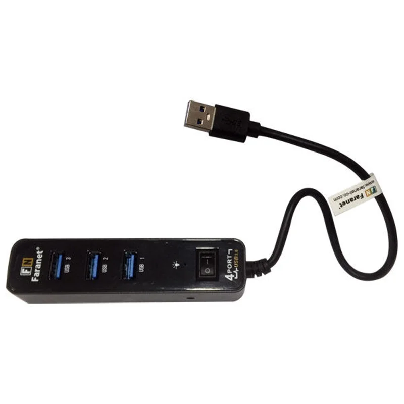 هاب 4 پورت USB 3.0 فرانت